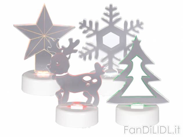 Lumini LED Melinera, le prix 2.99 &#8364; 
2, 4 o 6 pezzi 
- Interruttore on/off ...