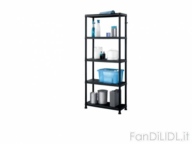Scaffale a 5 ripiani Ordex, prezzo 24,99 &#8364; per Alla confezione 
- Inclusi ...