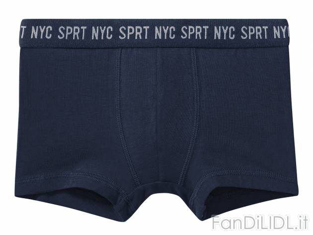 Boxer da bambino Pepperts, prezzo 4.99 € 
3 pezzi, Misure: 6-14 anni
Taglie ...