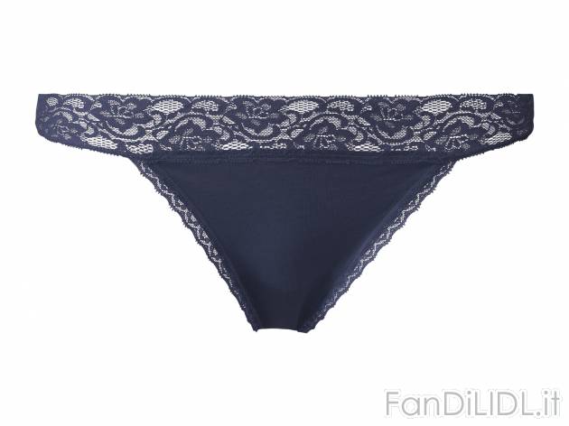 Perizoma da donna con pizzo Esmara Lingerie, prezzo 6.99 &#8364; 
5 pezzi, Misure: ...