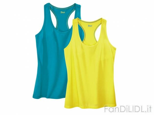 Top sportivo da donna , prezzo 5,99 &#8364; per Alla confezione 
- Misure: S ...
