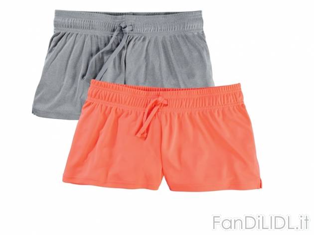 Shorts sportivi da donna , prezzo 5,99 &#8364; per Alla confezione 
- Misure: ...