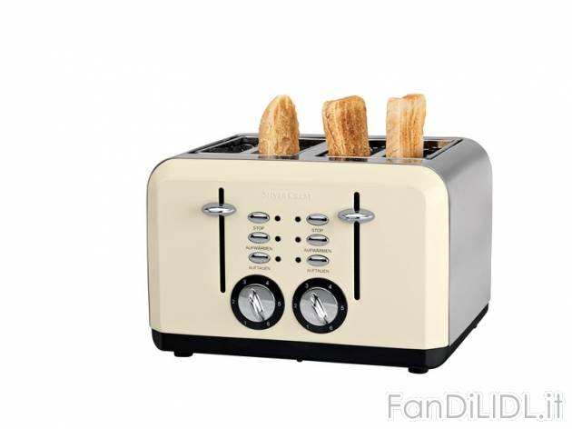 Tostapane 4 fessure , prezzo 34,99 &#8364; per Alla confezione 
- Controllo ...