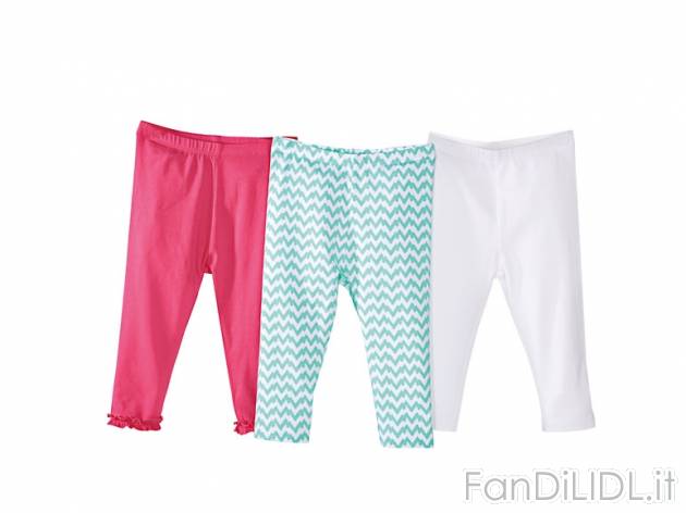 Leggings da bambina Lupilu, prezzo 4,99 &#8364; per Alla confezione 
- 95% cotone, ...
