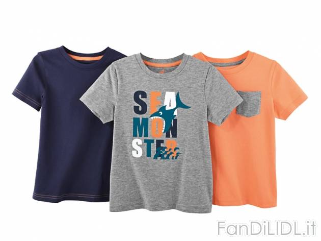 T-shirt da bambino Lupilu, prezzo 4,99 &#8364; per Alla confezione 
- Piacevole ...