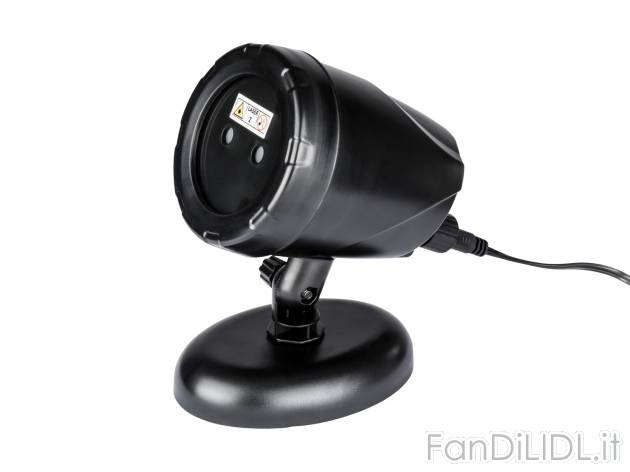 Proiettore laser di effetti natalizi Melinera, prezzo 19.99 &#8364; 
- Per ambienti ...