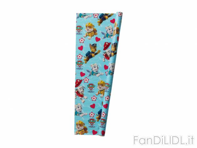 Rotolo carta da regalo Disney, prezzo 1.99 &#8364; 
10 m x 70 cm 
- Confeziona ...