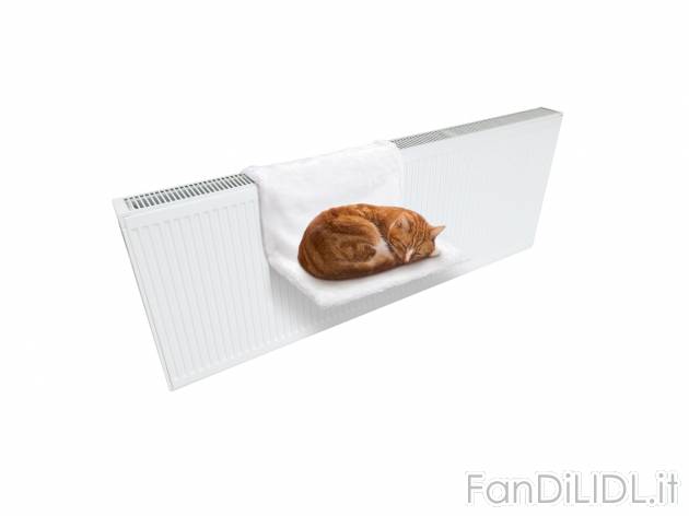 Amaca da finestra o da termosifone per gatti Zoofari, prezzo 9.99 € 
- In morbido ...