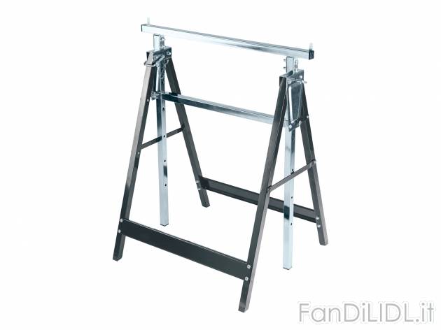 Cavalletto pieghevole regolabile Powerfix, prezzo 19.99 € 
- Asta di sostegno ...