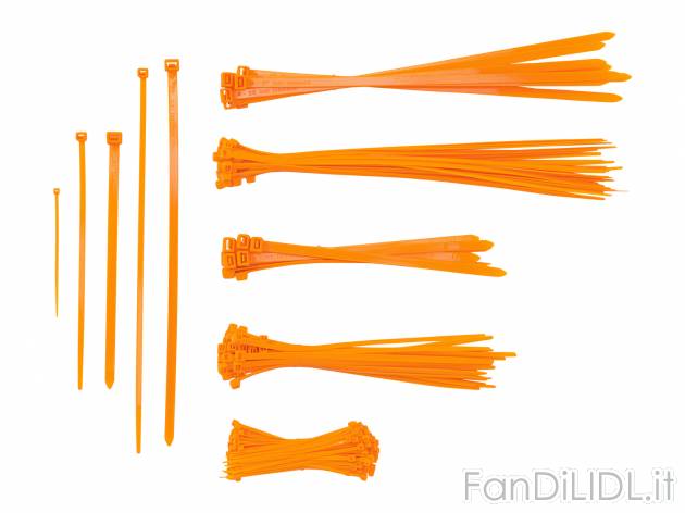 Fascette fermacavo Powerfix, prezzo 3.99 €  
250 pezzi
Caratteristiche