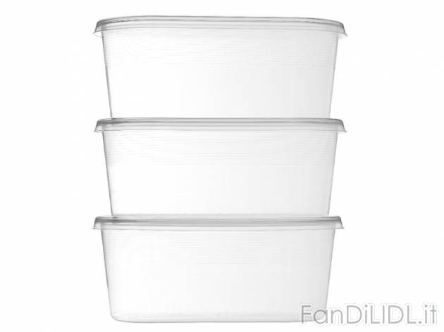 Set contenitori salvafreschezza Ernesto, prezzo 1,99 &#8364; per Al set 
- ...
