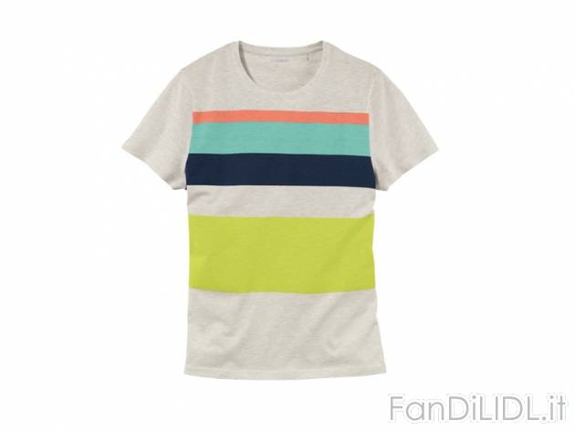 T-shirt da uomo Livergy, prezzo 3,99 &#8364; per Alla confezione 
- Misure: ...