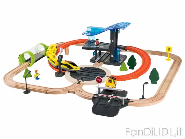 Ferrovia in legno &quot;Future&quot; Playtive Junior, prezzo 29.99 &#8364; ...