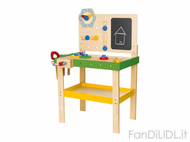 Banco da lavoro o carrello delle pulizie per bambini Playtive Junior, prezzo 39.99 ...