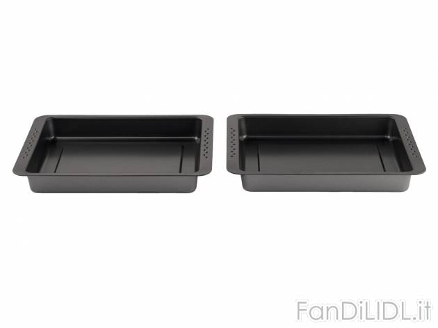 Set teglie da forno Ernesto, prezzo 4.99 &#8364; 
2 pezzi 
- Termoresistente ...