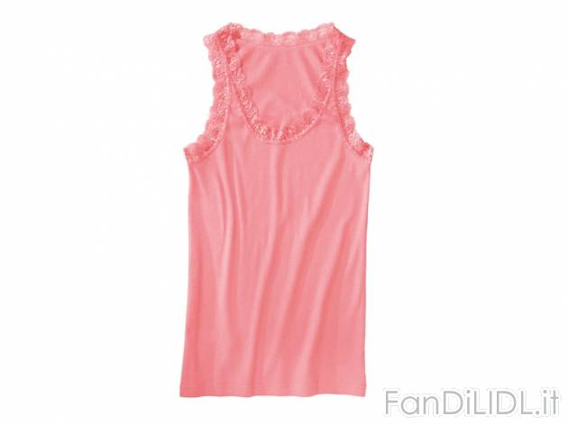 Canotta da donna, 2 pezzi , prezzo 6,99 &#8364;  
-  Alta percentuale di cotone