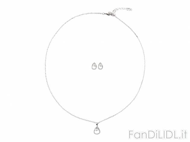 Parure bigiotteria da donna Esmara, prezzo 9.99 &#8364; 
- Collana: 44 cm + ...