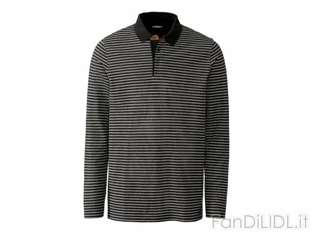 Polo a manica lunga da uomo Livergy, prezzo 9.99 &#8364; 
Misure: M-XL
Taglie ...