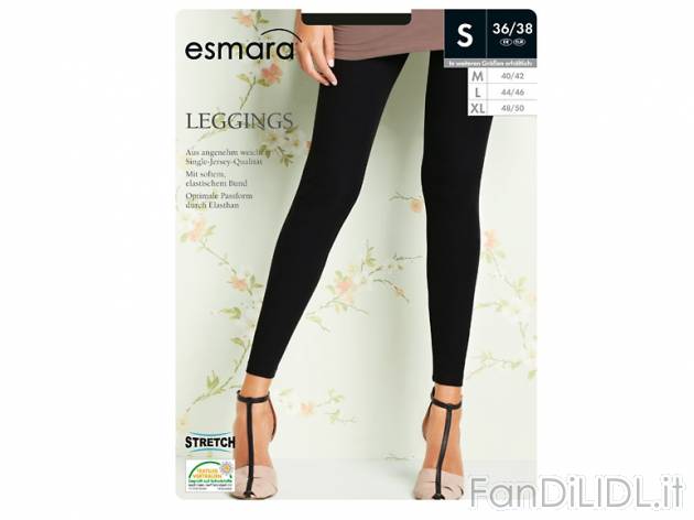 Leggings  da donna , prezzo 3,99 &#8364;  
-  In morbido single jersey