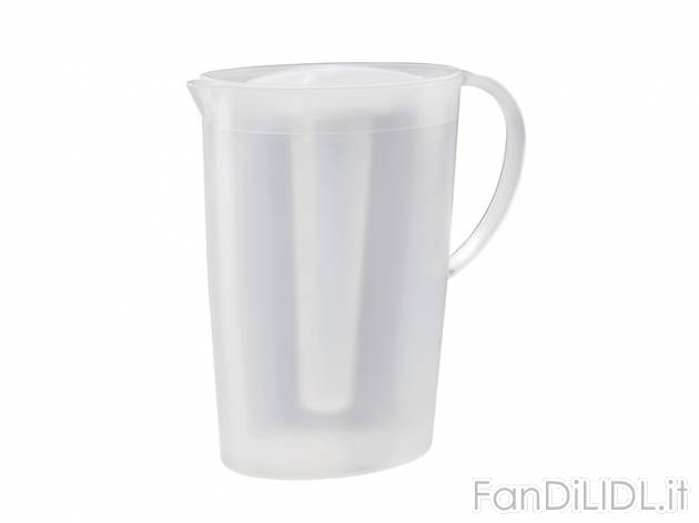 Caraffa con inserto raffreddante Ernesto, prezzo 3,99 &#8364; per Alla confezione ...