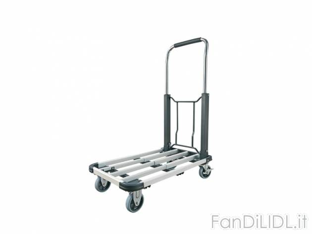Carrello pieghevole in alluminio Powerfix, prezzo 39,99 &#8364; per Alla confezione ...