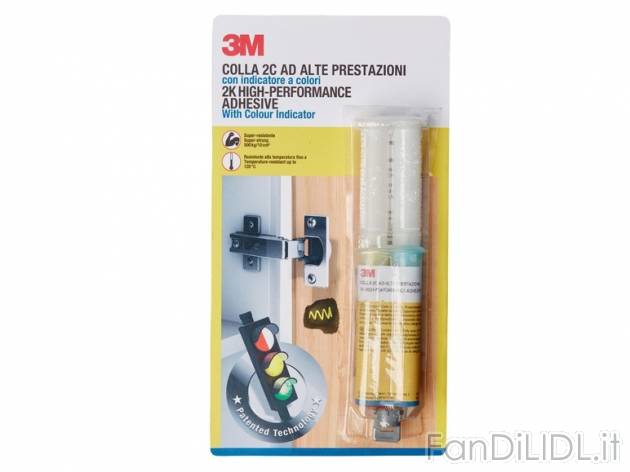 Colla bicomponente , prezzo 4,99 &#8364; per Alla confezione 
- Durante l&#039;indurimento ...