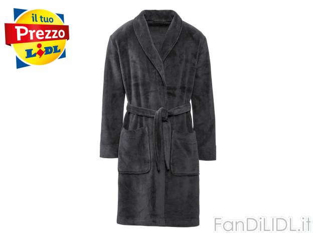 Accappatoio da uomo Miomare, prezzo 9.99 €  
-  In microfibra
Caratteristiche