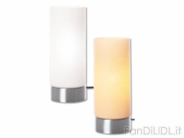Lampada da tavolo &quot;Touch it&quot; Livarno Lux, prezzo 9,99 &#8364; ...