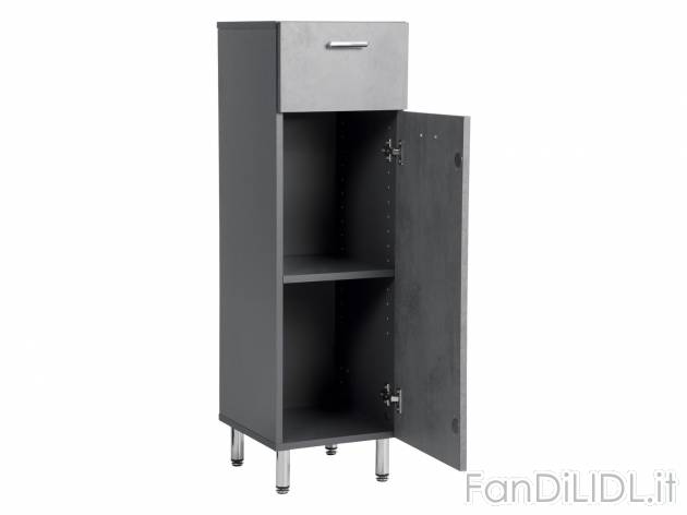 Mobiletto da bagno Livarno Living, prezzo 49.00 € 
- Piano d’appoggio regolabile ...