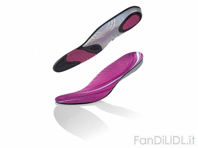 Solette anatomiche , prezzo 4,99 &#8364; per Alla confezione 
- Traspirazione ...
