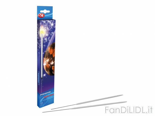 Stella MAXI Pyrogiochi, prezzo 1.99 &#8364;  
10 pezzi
Caratteristiche