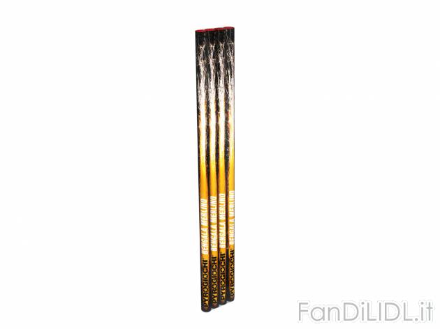 Bengala MERLINO Pyrogiochi, prezzo 4.99 &#8364;  
4 pezzi
Caratteristiche