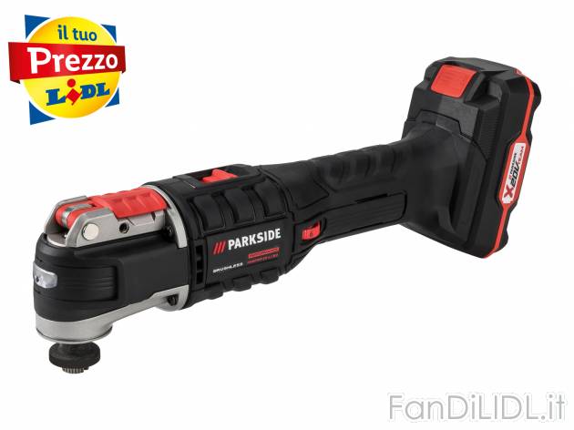 Elettroutensile multiuso ricaricabile , Parkside Performance Brushless PAMFWP 20-Li ...