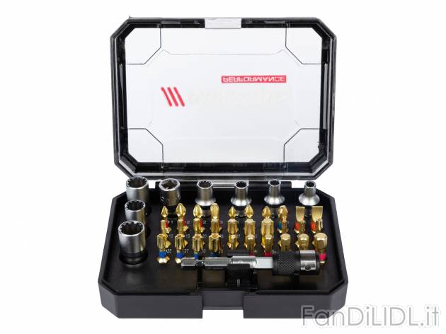 Set bit a torsione o set bit a torsione e chiavi a bussola Parkside, prezzo 12.99 ...