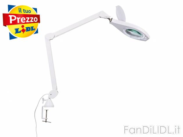 Lente dingrandimento con LED Livarno Lux, prezzo 24.99 € 
- Lente in vetro da ...