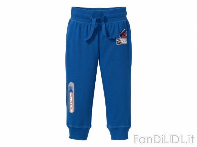 Pantaloni sportivi da bambino Star-wars, prezzo 6.99 € 
Misure: 2-10 anni
Taglie ...