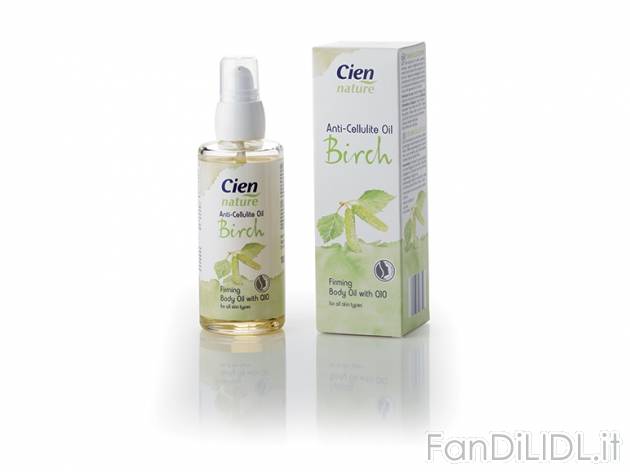 Olio alla betulla contro gli inestetismi della cellulite , prezzo 2,99 &#8364; ...
