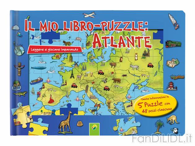 Libro puzzle o libro per bambini , prezzo 6.99 &#8364;