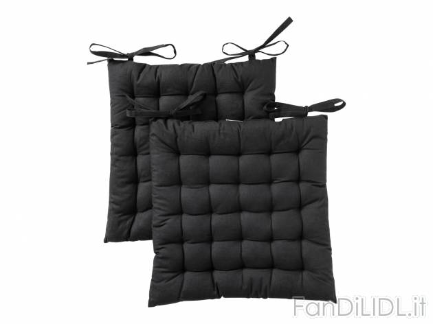 Cuscino per sedia Meradiso, prezzo 7.99 &#8364; 
2 pezzi - 40x40 cm 
- Con laccetti ...