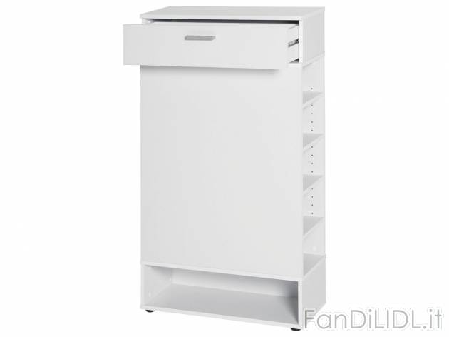 Scarpiera con scomparti laterali Livarno Living, prezzo 49.00 € 
- 10 scomparti ...