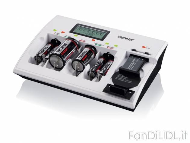 Caricabatterie universale Tronic, prezzo 19,99 &#8364; per Alla confezione 
- ...