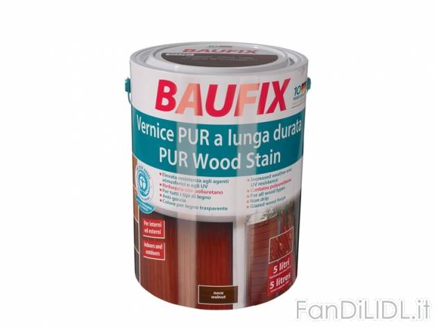 Vernice per legno color teak, rovere chiaro o noce , prezzo 12,99 &#8364; per ...