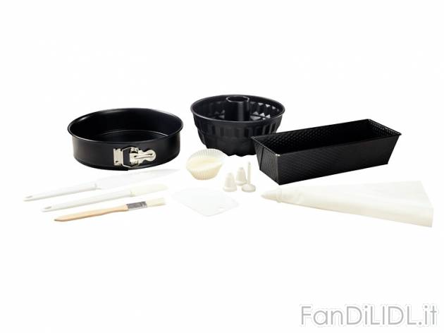Set stampi per dolci Ernesto, prezzo 14,99 &#8364; per Al set 
- Stampi con ...