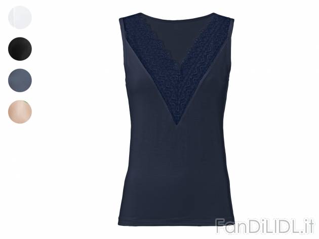 Canotta da donna con pizzo Esmara Lingerie, prezzo 4.99 &#8364; 
Misure: S-L ...