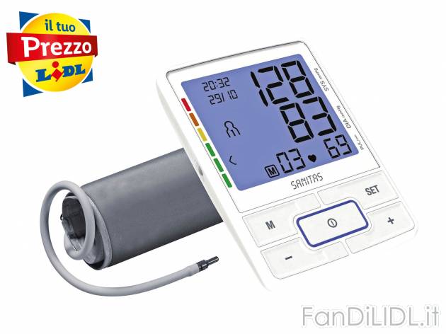 Misuratore di pressione da braccio Sanitas, prezzo 19.99 € 
- Misurazione automatica ...