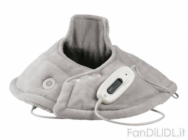 Termoforo per spalle e nuca Sanitas, prezzo 19.99 € 
- 6 livelli di temperatura
- ...