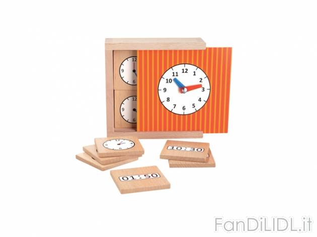 Gioco educativo in legno , prezzo 4,99 &#8364; per Alla confezione 
A scelta ...