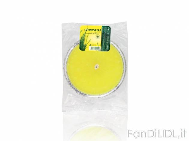 Candela alla citronella da esterni , prezzo 0,99 &#8364; per Alla confezione ...