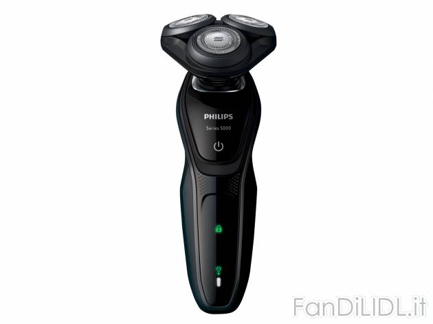 Rasoio a lamina rotante Philips Series 5000, prezzo 79.00 € 
- Rasoio per il ...
