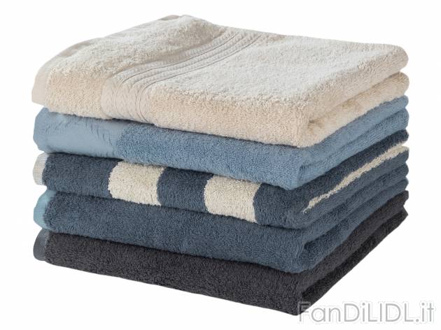 Asciugamano Miomare, prezzo 5.99 € 
2 pezzi - 50 x 100 cm 
- Puro cotone
Caratteristiche ...